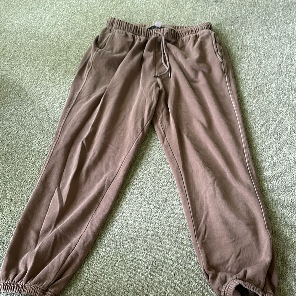 Brown joggers